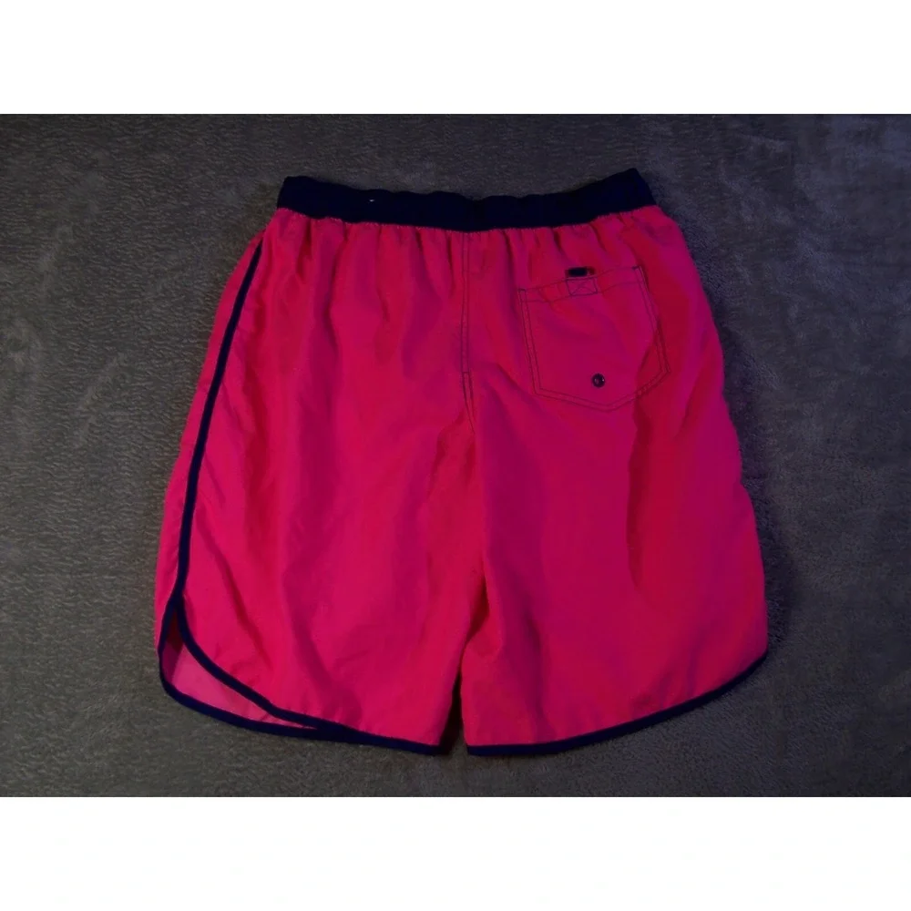 O'rageous Swim‎ Trunks Men's Lined Shorts Pink XL 32X10